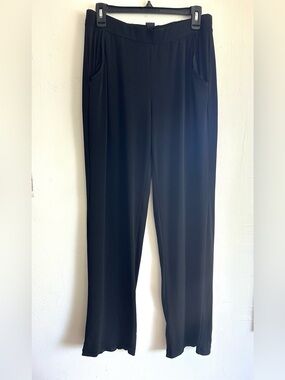 Notations Black Straight-Leg Women's Pants, Women’s Large